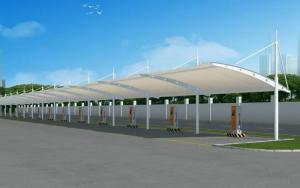 钟山县膜结构停车棚